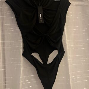 Fashion Nova Black Bodysuit